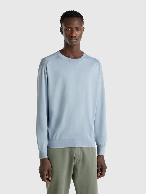 Jersey mezcla de viscosa y seda Hombre