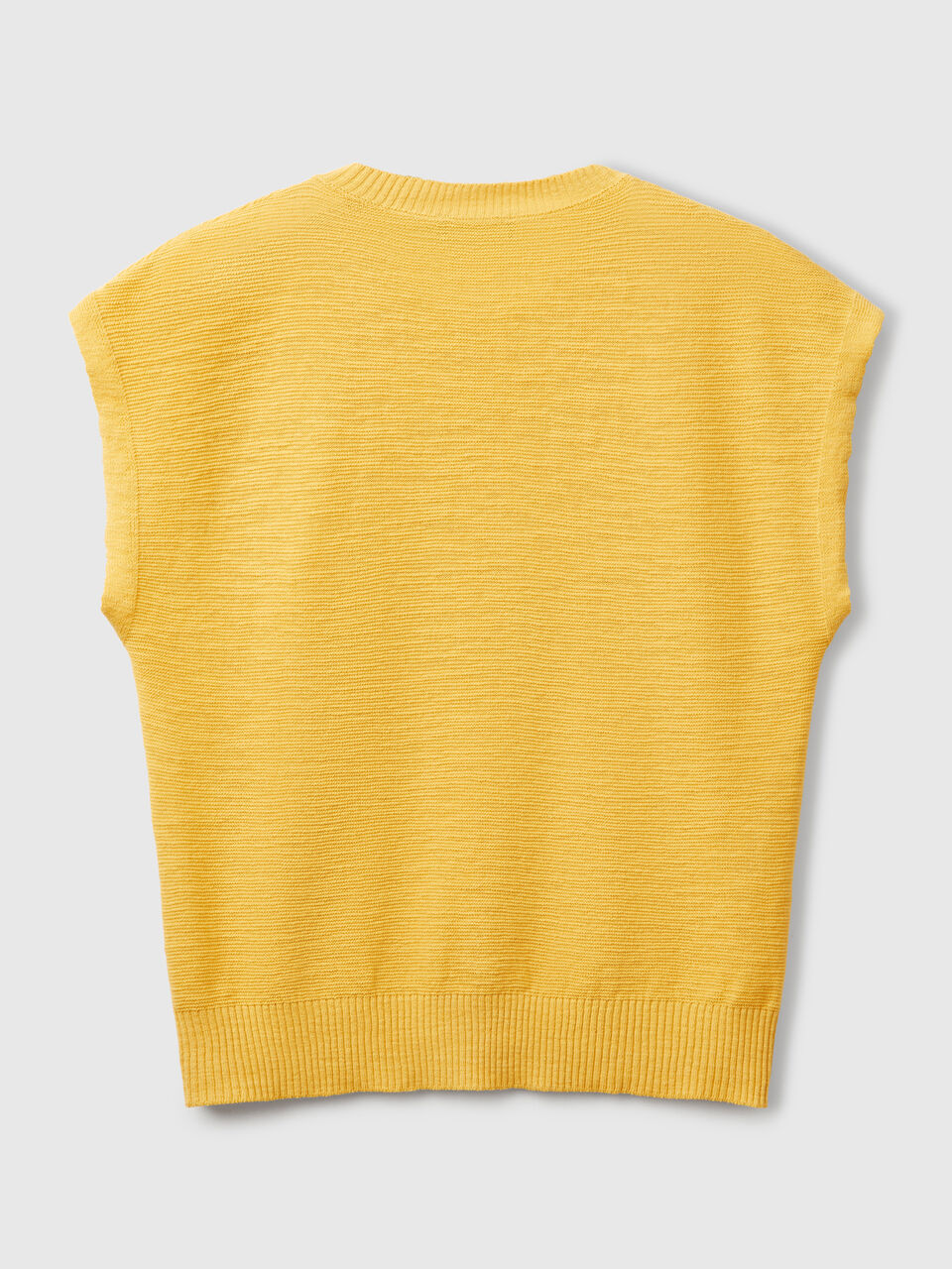 SLEEVELESS SWEATER Mujer image number 2