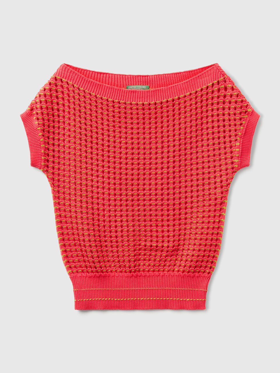 BOAT-NECK SWEATER. Mujer image number 1
