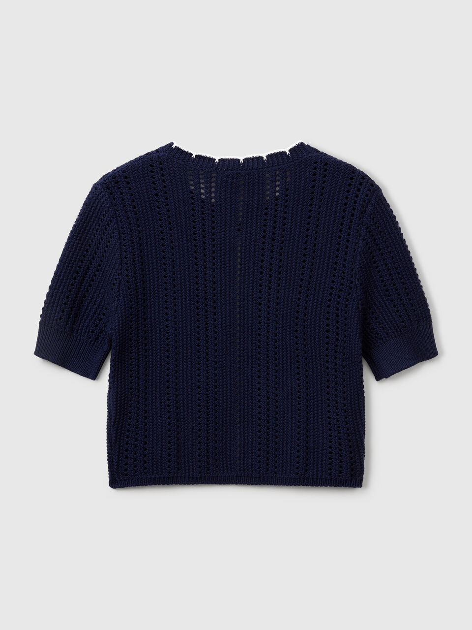 BUTTONED SWEATER H/S Mujer image number 2