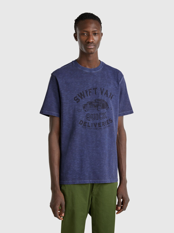 camiseta con estampado Hombre