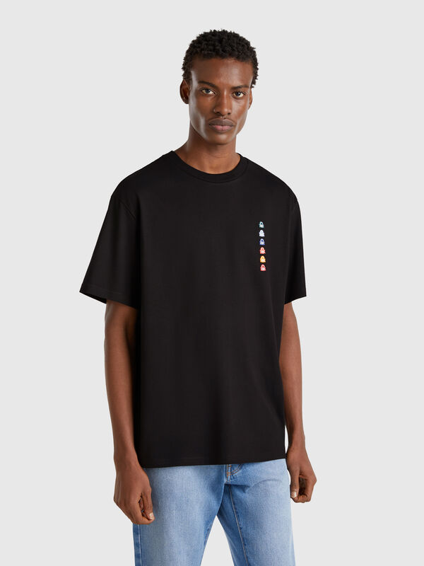 Camiseta oversize con parche Hombre