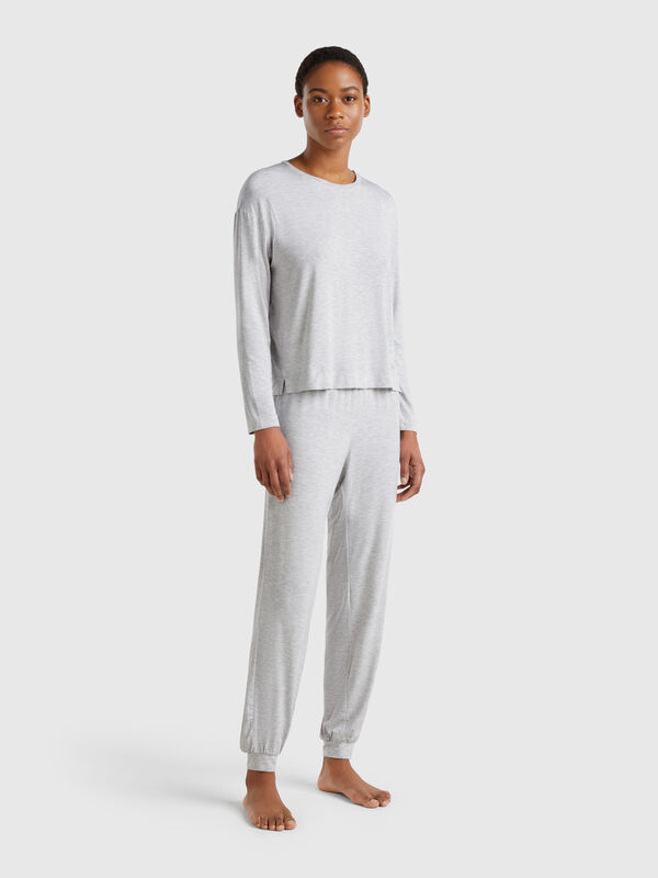 Pantalón de Modal elástico Mujer