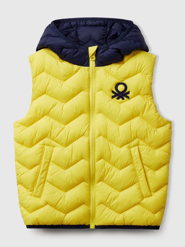 Chaleco acolchado con capucha Niño