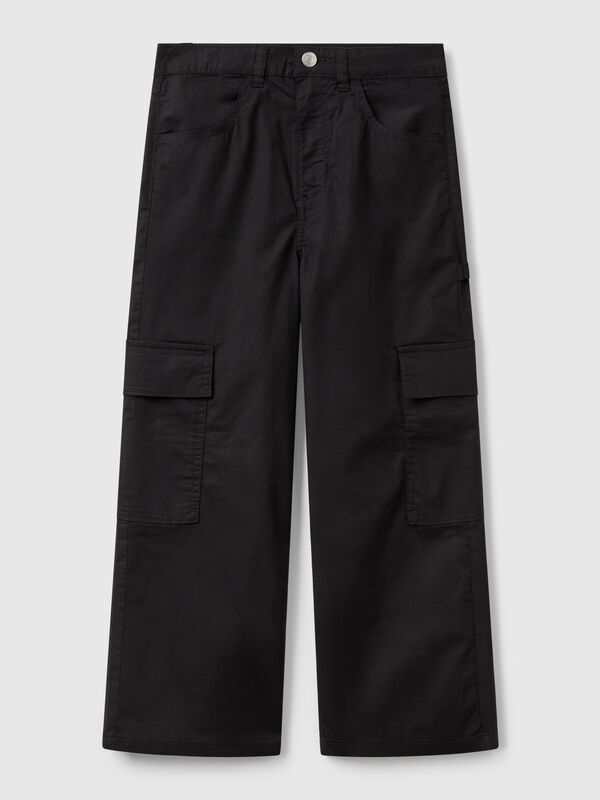 Pantalón cargo ancho Niña