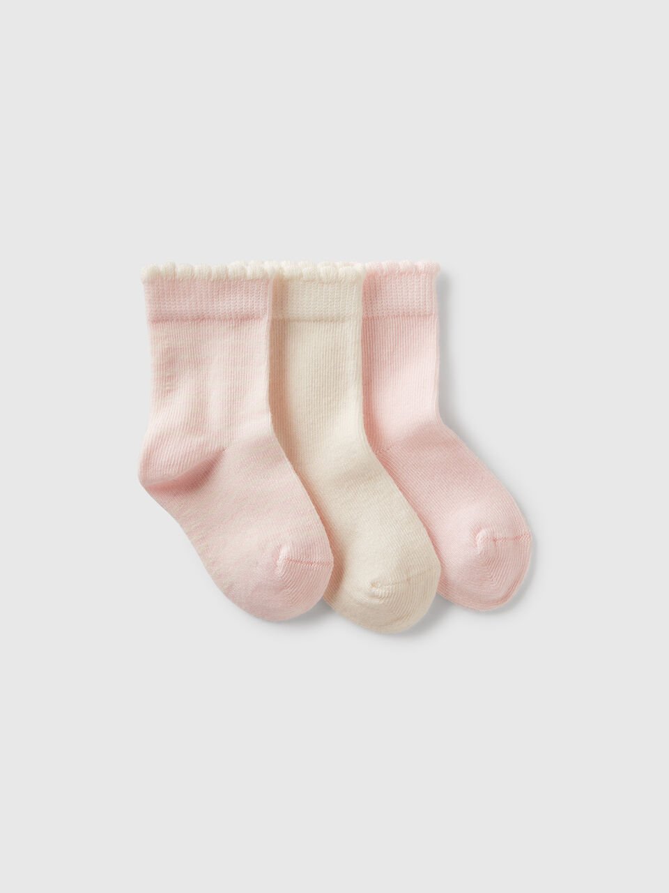KNITTED SOCKS 3 PAIR Recién nacidos image number 1