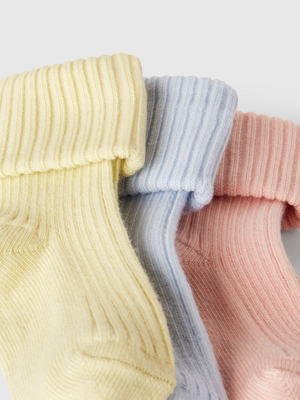KNITTED SOCKS 3 PAIR Recién nacidos image number 2