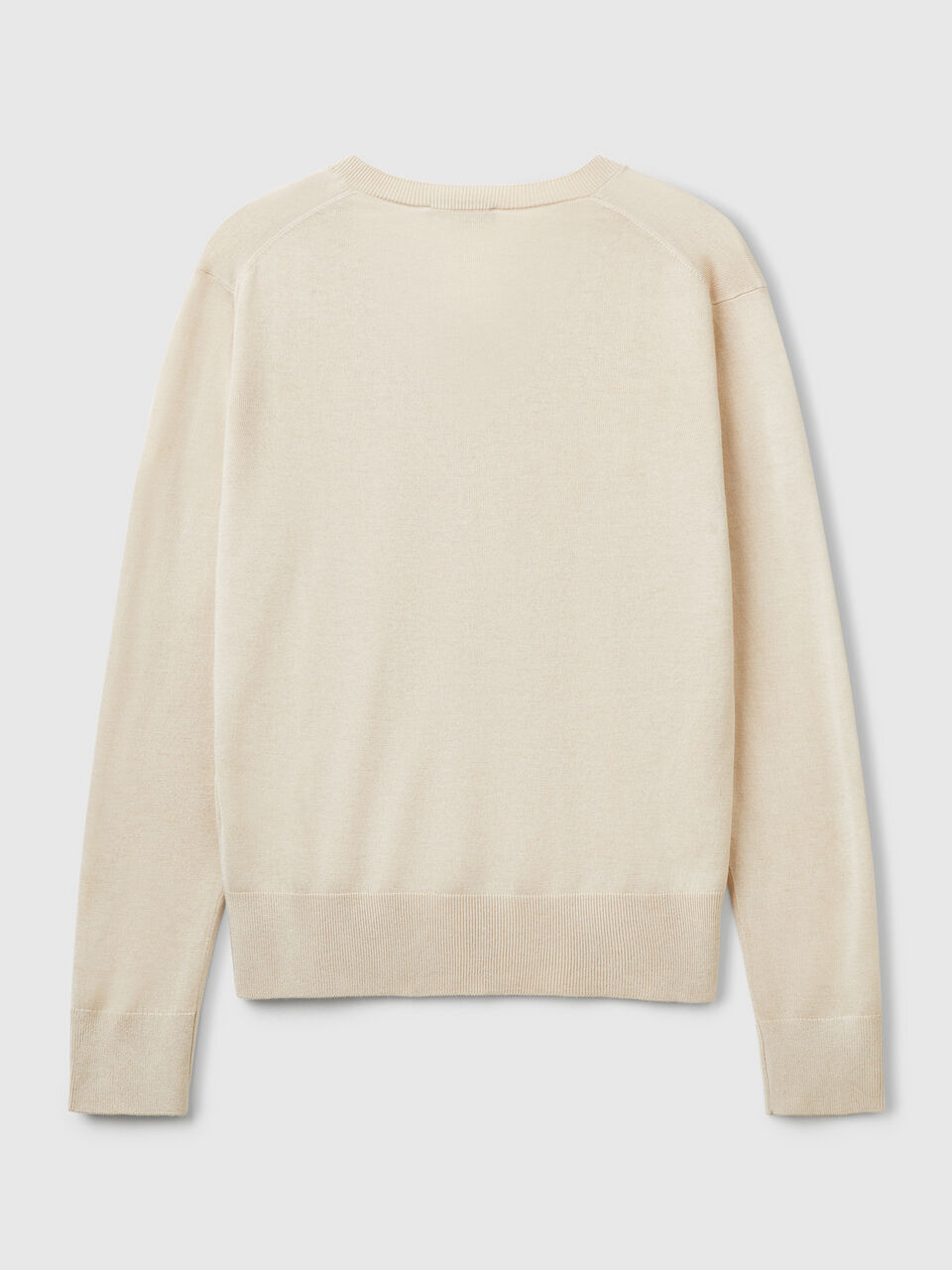 V NECK SWEATER L/S Mujer image number 2