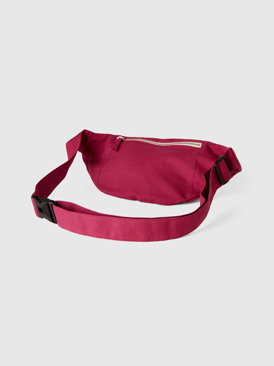 Burgundy pouch in pure cotton image number 2