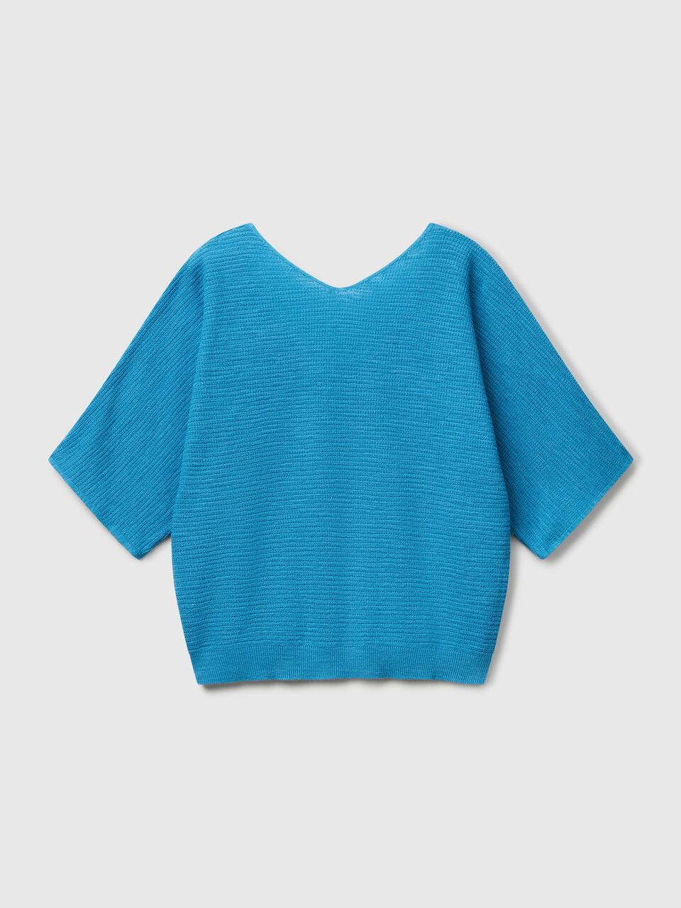 V NECK SWEATER H/S Mujer image number 2