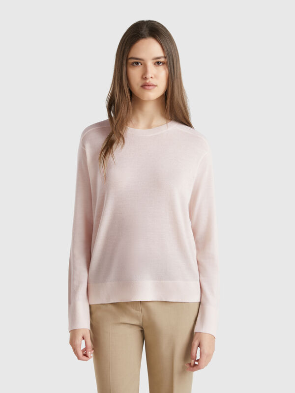 Jersey de pura lana merino Mujer