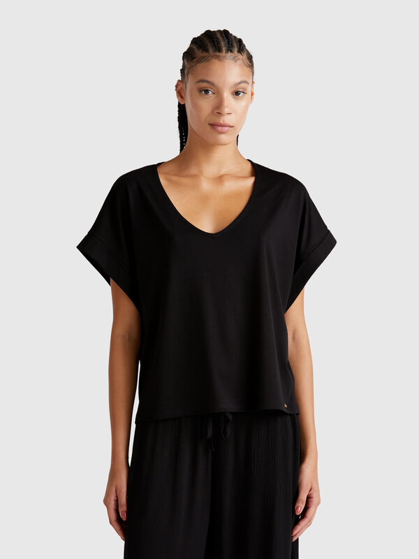 Camiseta de corte cuadrado Mujer