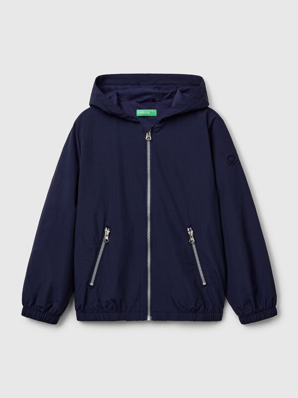 Chaqueta de nailon con capucha Niño