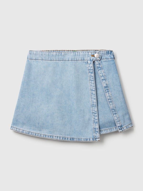 Pantalón culotte vaquero Niña