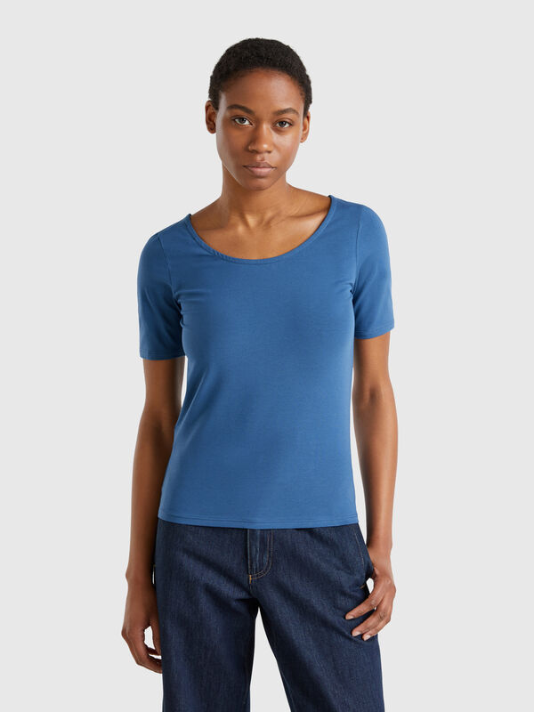 Camiseta reversible ajustada Mujer
