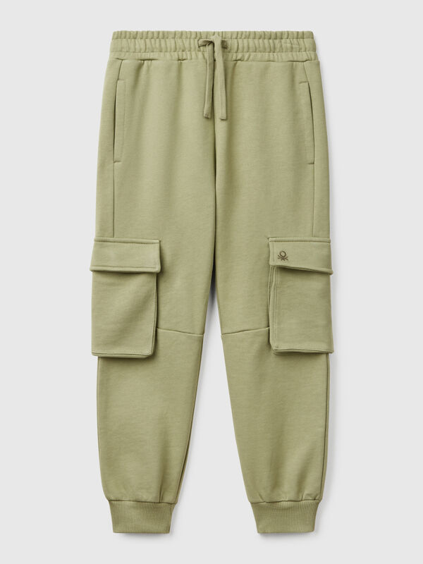 Pantalón cargo tipo sudadera Niño