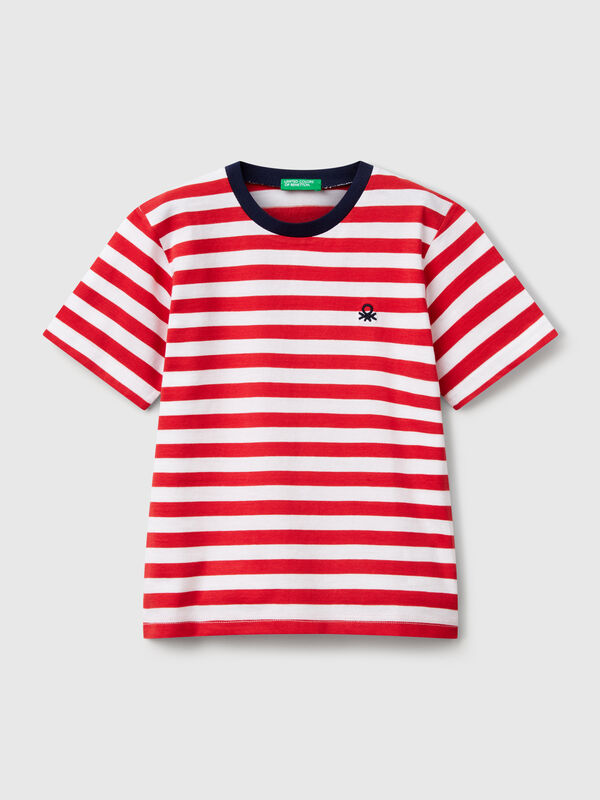 Camiseta rayas 100% algodón Niño